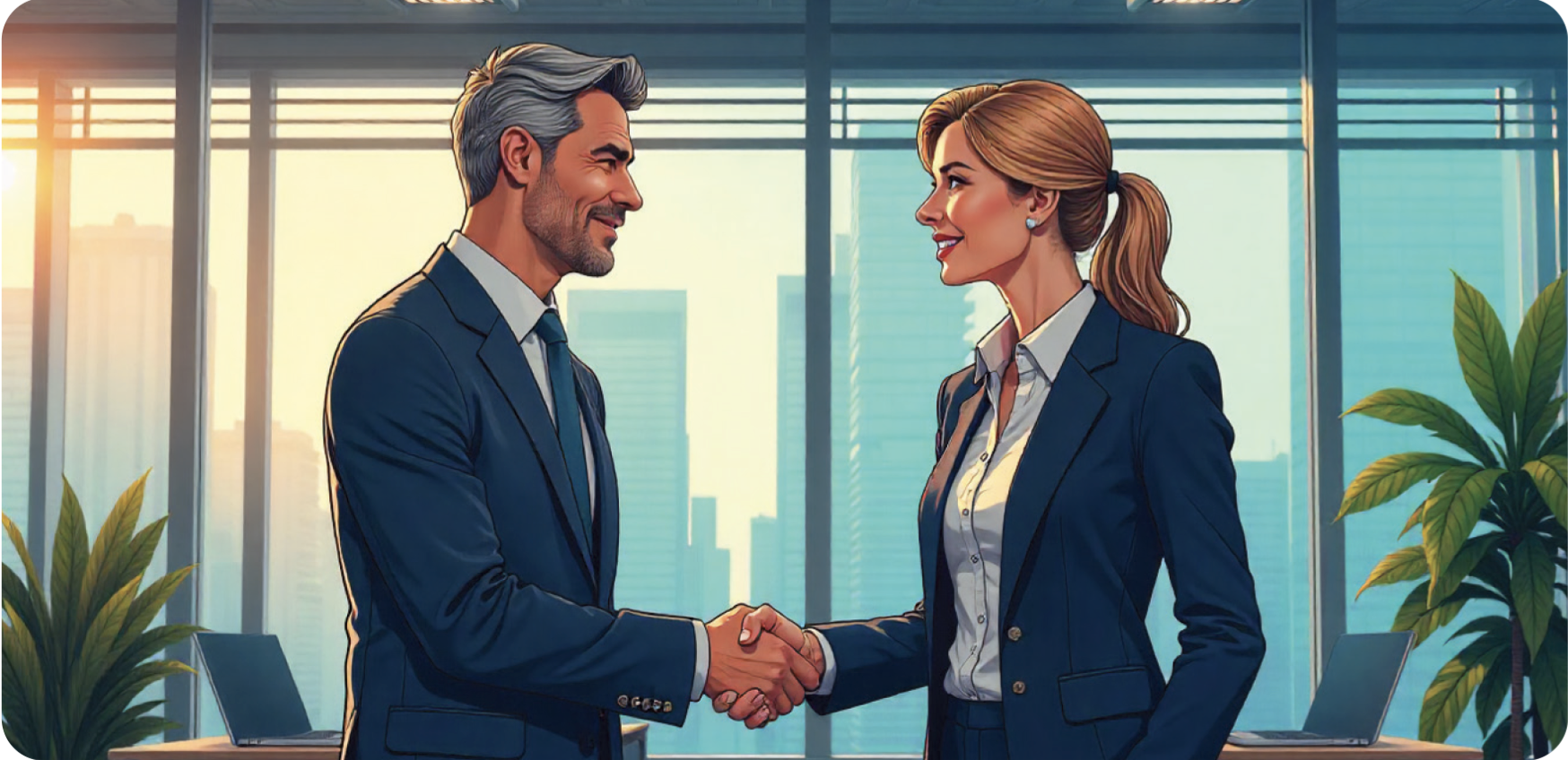 průběhu sjednání